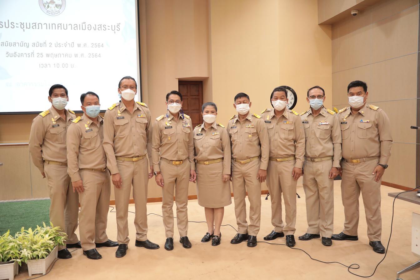 ธีรรัตน์ จึงยิ่งเรืองรุ่ง นายกเทศมนตรีเมืองสระบุรี เปิดแถลง 4 ยุทธศาสตร์พัฒนาเมืองสระบุรี ชู “ยกระดับคุณภาพคน ชุมชน เมือง เศรษฐกิจ และสังคม ให้ดีกว่าเดิมอย่างยั่งยืน”