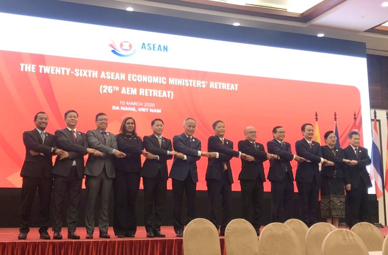 รัฐมนตรีเศรษฐกิจอาเซียนประกาศแถลงการณ์ร่วมรับมือโควิด-19 ผนึกเปิดตลาดการค้า-ลงทุน