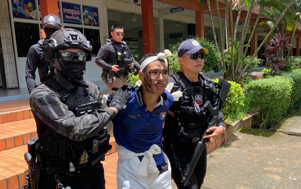 ร.ร.ตราดสรรเสริญซ้อม “หนี-ซ่อน-สู้” รับมือเหตุฉุกเฉิน ย้ำร่วมป้องกันบูลลี่-แรงกดดันในโรงเรียน