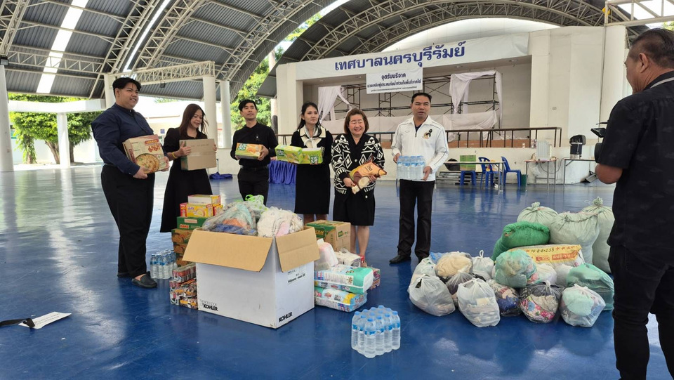 เทศบาลบุรีรัมย์-มูลนิธิสว่างจรรยาธรรม เปิดรับบริจาคช่วยชาวใต้ น้ำใจล้น เตรียมขบวนส่งต่อ 1 ธ.ค.นี้ 