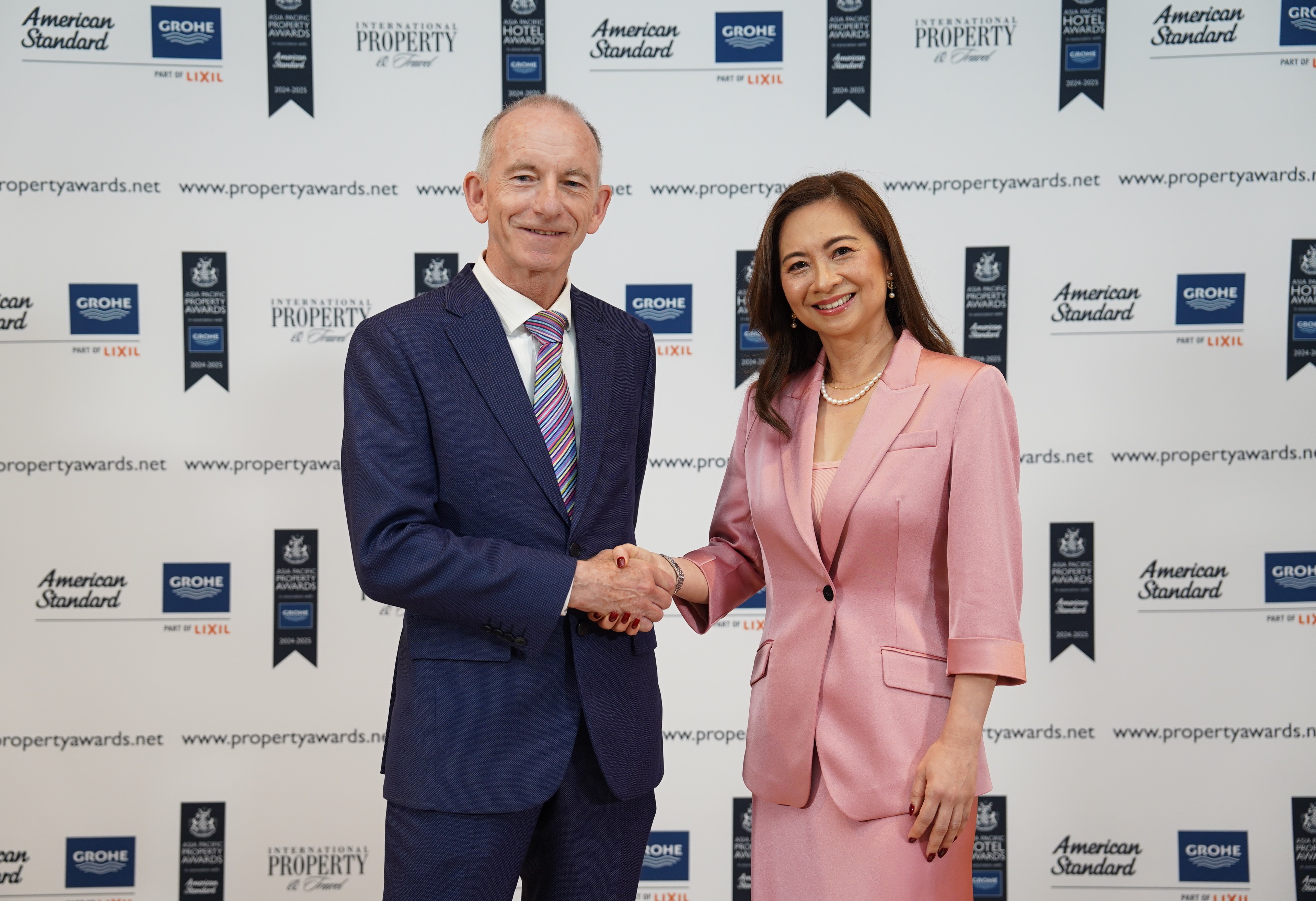 ลิกซิล โดยแบรนด์อเมริกันสแตนดาร์ดและโกรเฮ่ สนับสนุนเวทีประกาศผลรางวัล Asia Pacific International Property & Hotel Awards 2024-25