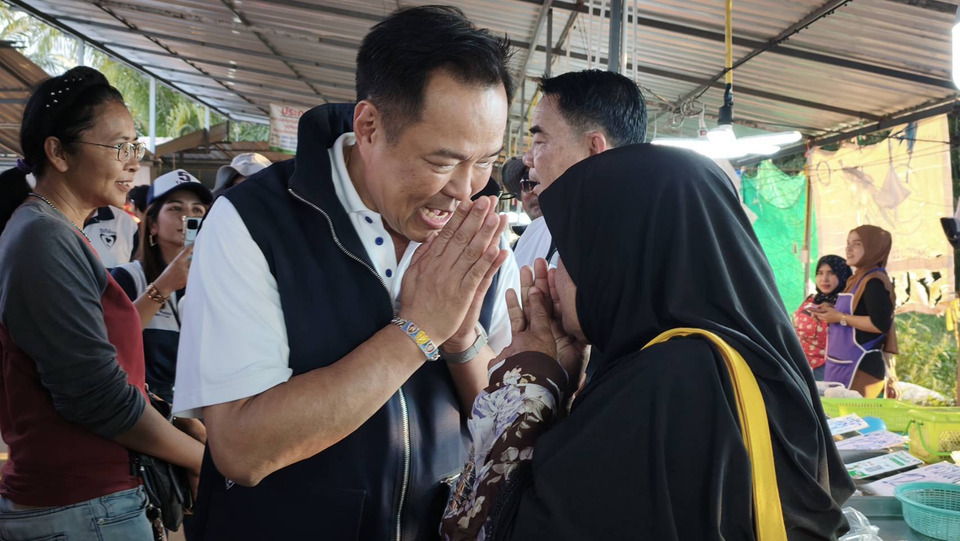 อนุทินบุกกระบี่ ขอพรวัดถ้ำเสือ ลุยปักธง 3 เขตโค้งสุดท้าย