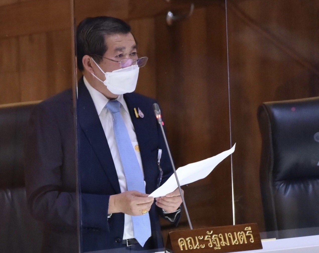 "รมช.มหาดไทย" แจงสภาฯยันเป็นไปตามขั้นตอน ปมเพิกถอนที่ดินเขากระโดง  ปัดยื้อเวลา