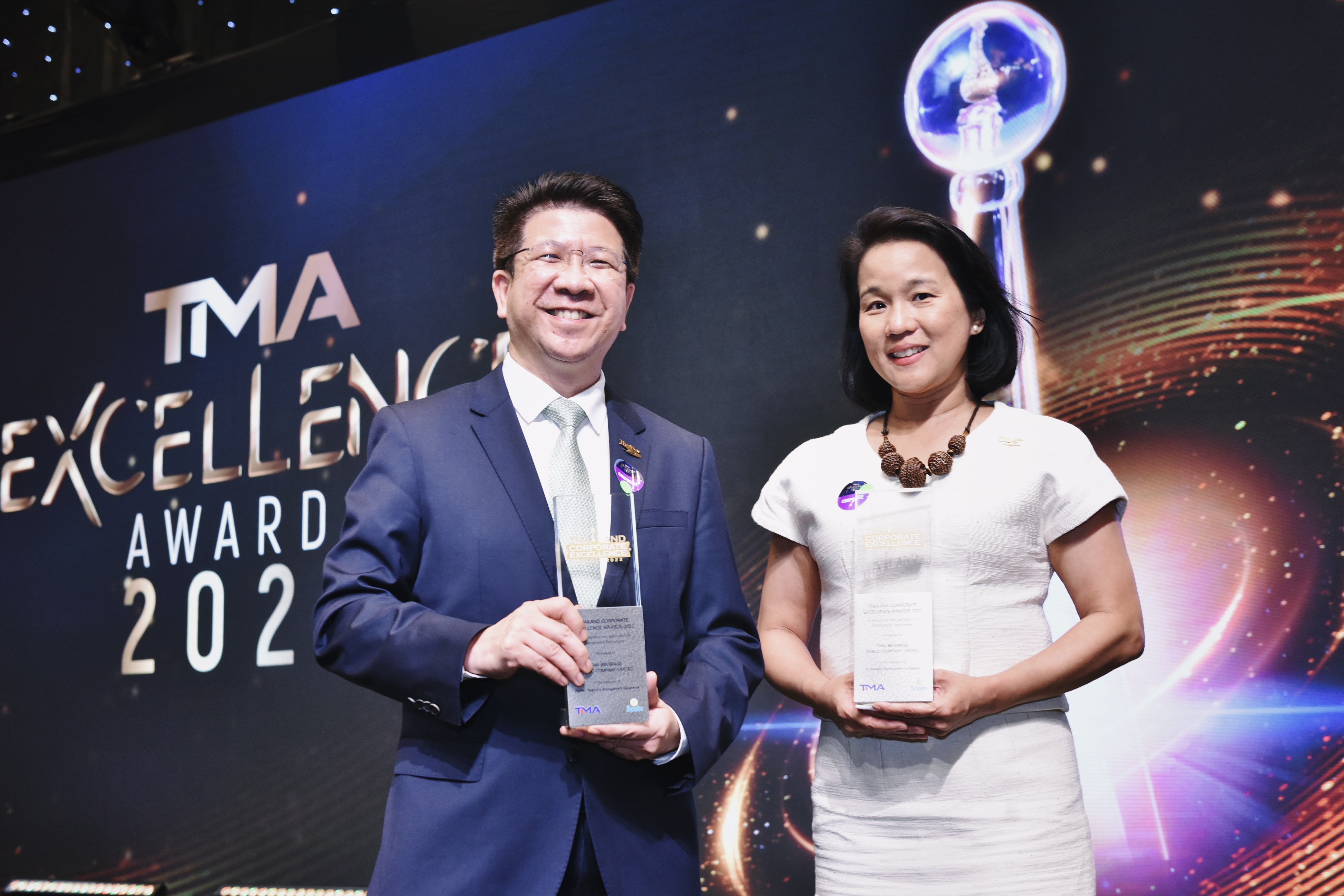 ไทยเบฟ ได้รับ 2 รางวัลพระราชทาน Thailand Corporate Excellence Awards 2022