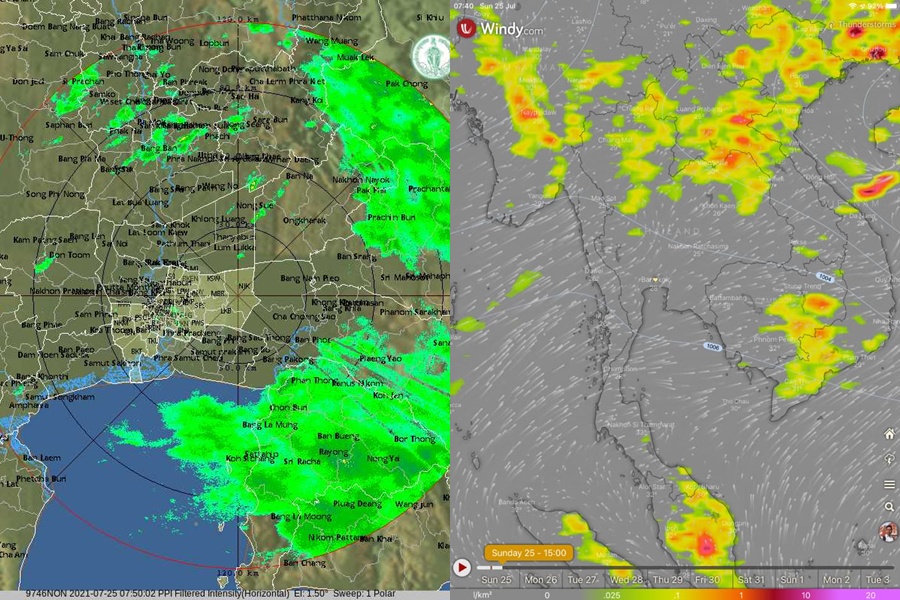  เช้ากทม.เมฆมาก ฝนละอองรับวันเข้าพรรษา คาดตกเกือบทั้งวัน 