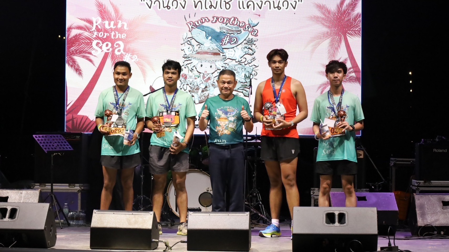 ผู้บัญชาการทัพเรือภาคที่ 1 เป็นประธานเปิดโครงการ ประมงไทยชวนวิ่ง#2  งานวิ่งที่ไม่ใช่แค่วิ่ง อำเภอบางสะพาน จังหวัดประจวบคีรีขันธ์