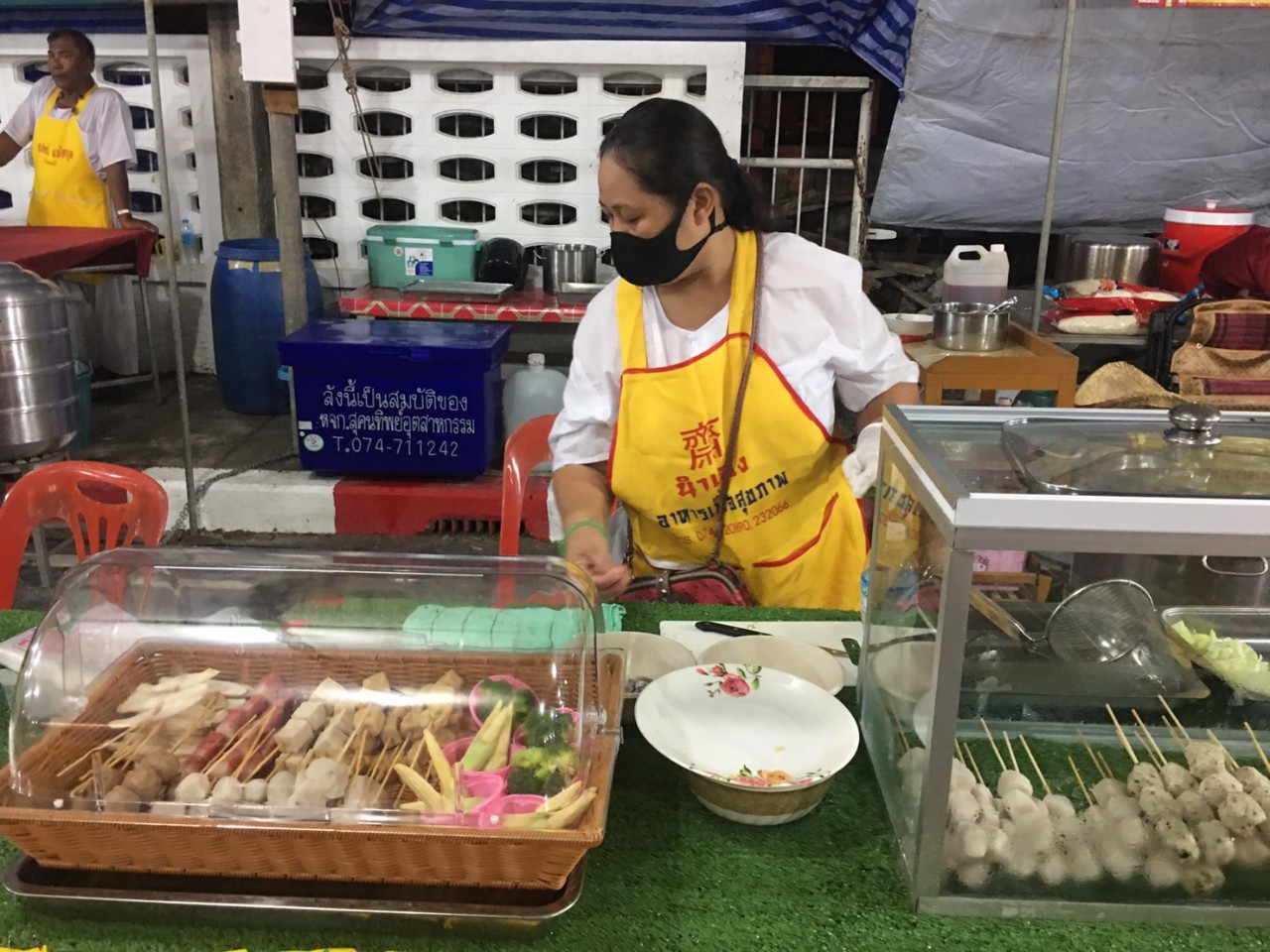 สตูลเริ่มแล้ว​ ถือศีลกินเจ ศาลเจ้าโป้เจ้เก้งตามแนววิถีใหม่