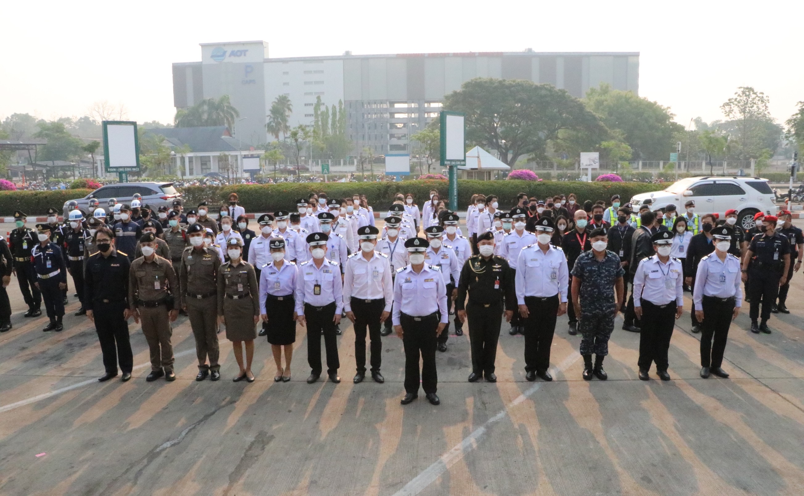 ท่าอากาศยานเชียงใหม่ คุมเข้มมาตรการรักษาความปลอดภัย ต้อนรับผู้โดยสารและนักท่องเที่ยว ช่วงสงกรานต์
