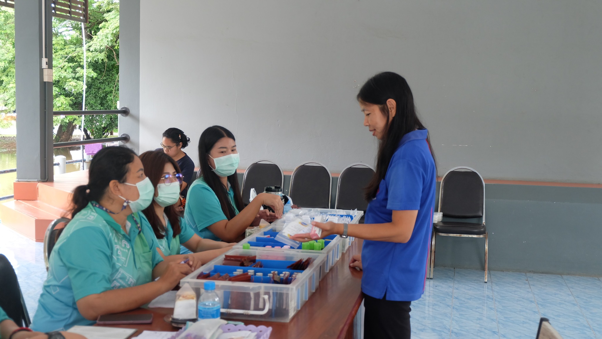 แขวงทางหลวงอุตรดิตถ์ที่ 2  จัดกิจกรรมตรวจสุขภาพประจำปี 2567  