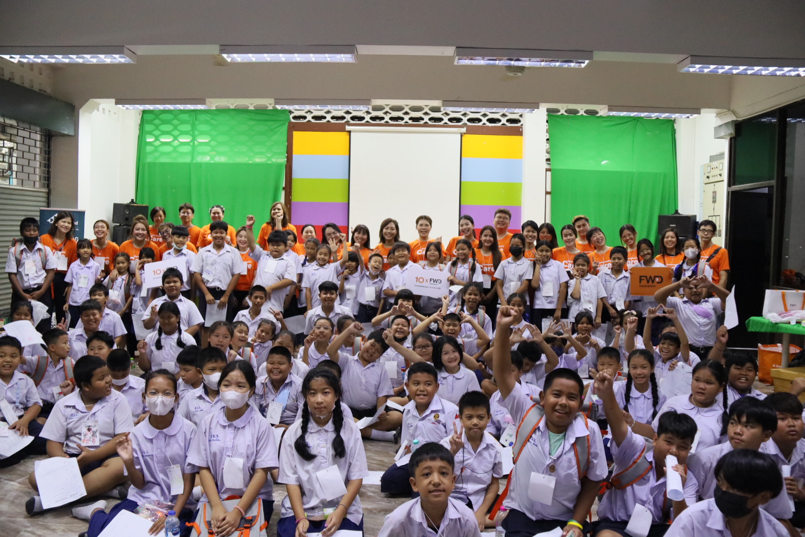 FWD ประกันชีวิต ร่วมกับ มูลนิธิจูเนียร์อะชีฟเม้นท์ ประเทศไทย  ลงพื้นที่จัดเวิร์กช็อปส่งต่อความรู้ทางการเงินแก่เยาวชนโรงเรียนมหาวีรานุวัตร