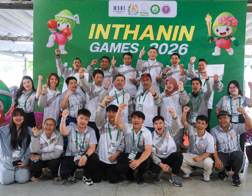 พลังครอบครัว "ม.กรุงเทพธนบุรี" ศึกอินทนิลเกมส์ มวยไทยสมัครเล่นซิวทอง 4 รุ่น สุดจึ้ง..