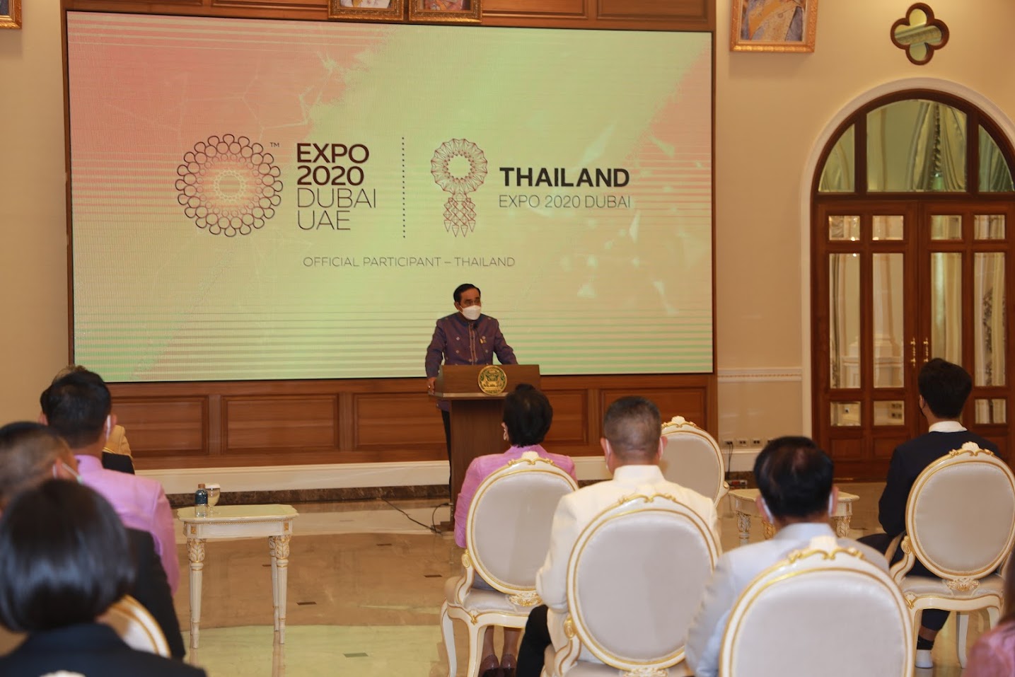 "รมว.ดีอีเอส"นำเยาวชนผ่านคัดเลือกเป็นอาสาสมัครไปแข่ง "world EXPo 2020 Dubai" เริ่ม 1 ต.ค.64-31 มี.ค.65 เข้ารับโอวาทจากนายกฯ 