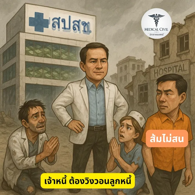 "ประชาคมแพทย์" ข้องใจ ทำไม" พรรคส้ม" ไม่เคยแตะ ปัญหา " สปสช.-บัตรทอง"