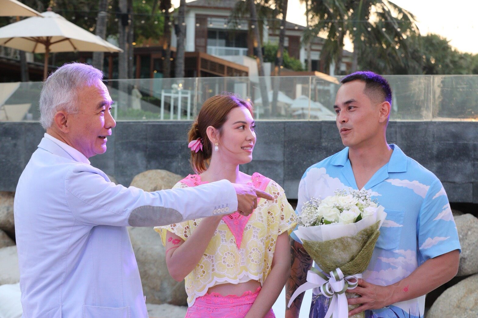 สยบข่าวรักร้าว! 'สุวัจน์' เตรียมดอกไม้เซอร์ไพรส์ 'แมท-สงกรานต์'