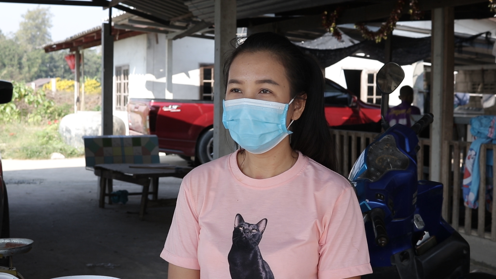  สาวใจบุญโพสต์คลิปช่วยหมาจรจัดถูกมัดจนปากเลือดออก