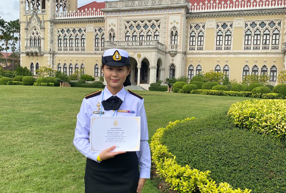 นรพ.วิทยาลัยพยาบาลกองทัพเรือ ได้รับการคัดเลือกเป็นเยาวชนดีเด่น ประจำปี 2566