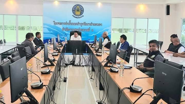 โครงการส่งน้ำและบำรุงรักษาลำตะคอง ร่วมให้การต้อนรับ “เกรียงไกร ภาคพิเศษ” ผอ.สำนักงานชลประทานที่ 8 และคณะ