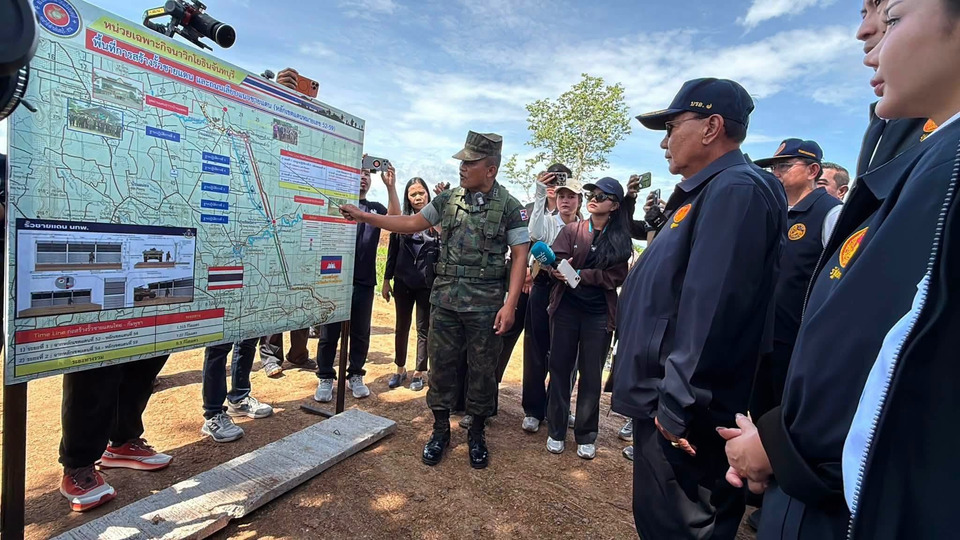 กมธ.ลงพื้นที่ชายแดนไทย–กัมพูชา รั้วคืบ 45% ยันโปร่งใสตามมาตรฐาน JBC