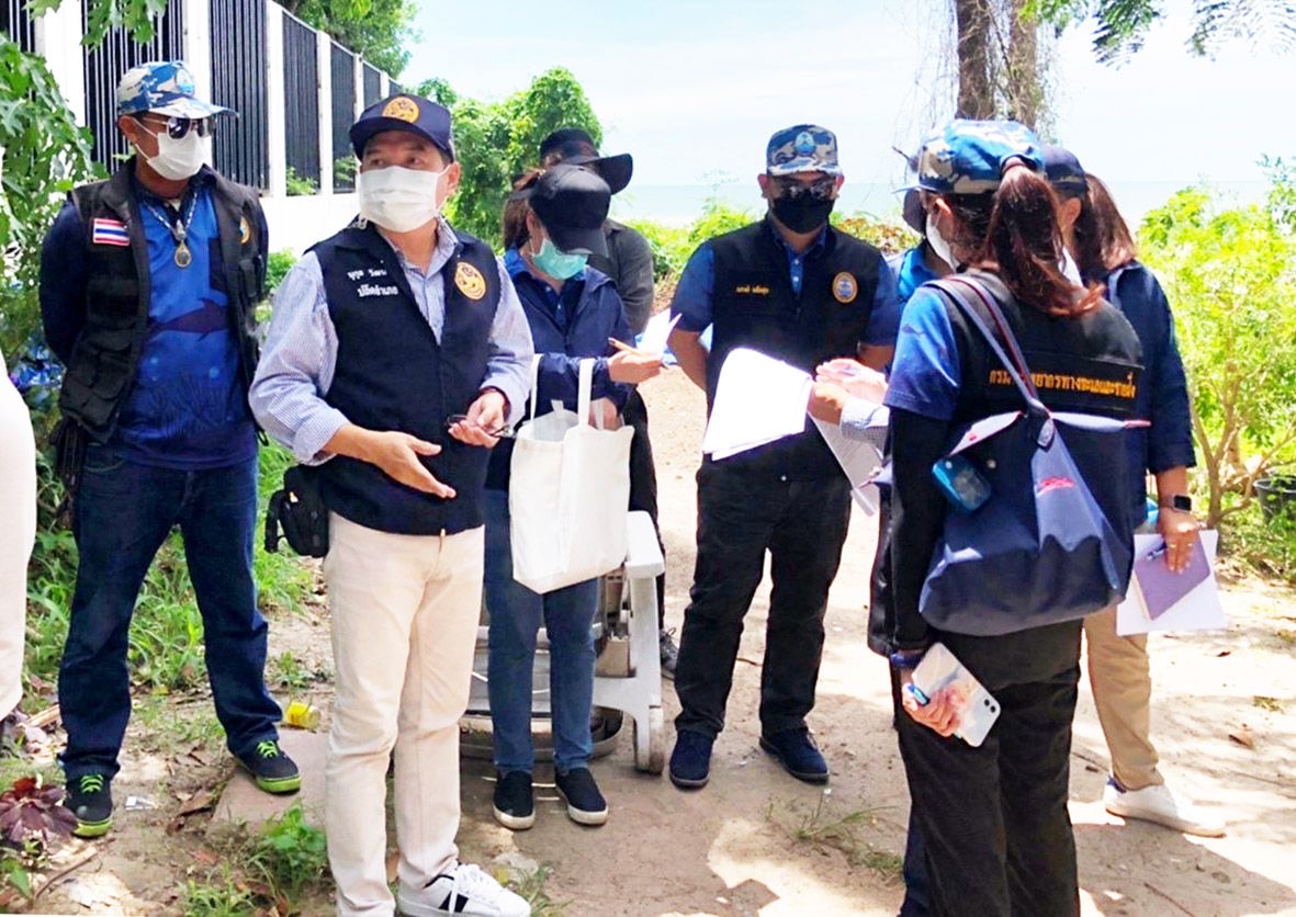 “ทช.-จท.” ตรวจสอบคอนโดริมหาดหัวหิน หลังรับร้องเรียนบุกรุกคลองสาธารณะ