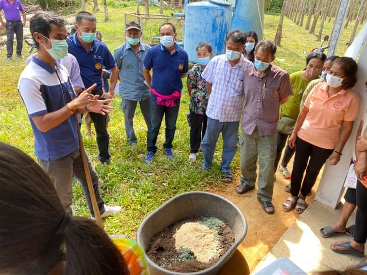 ตรังขับเคลื่อนการใช้ชีวภัณฑ์ป้องกันโรคยางพารา