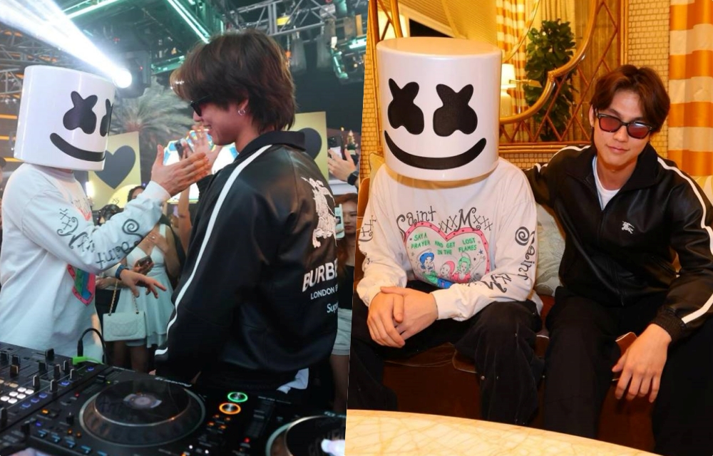 สุดปัง“ไบร์ท วชิรวิชญ์”ร่วมจอยบนเวทีศิลปินชื่อดังระดับโลก“Marshmello”ทำเอาแฟนๆลุ้นมีโปรเจกต์อะไรที่ LA สหรัฐอเมริกา
