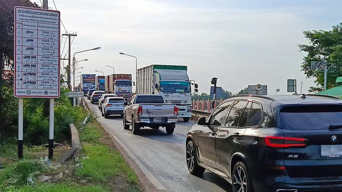 ปิดสะพานบางปะกง 3 เดือน ซ่อมโครงสร้างฉะเชิงเทรา จราจรอ้อมไกล 26 กม.