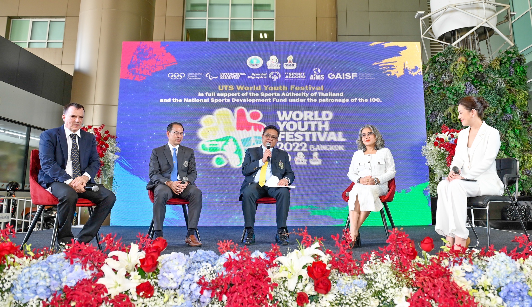  “UTS-กกท.-กองทุนกีฬา” จัด “World Youth Festival Bangkok 2022” เชิญยุวทูตเยาวชนจาก 21 ปท.ทั่วโลก เข้าแคมป์กีฬา-การศึกษา ที่มศว.