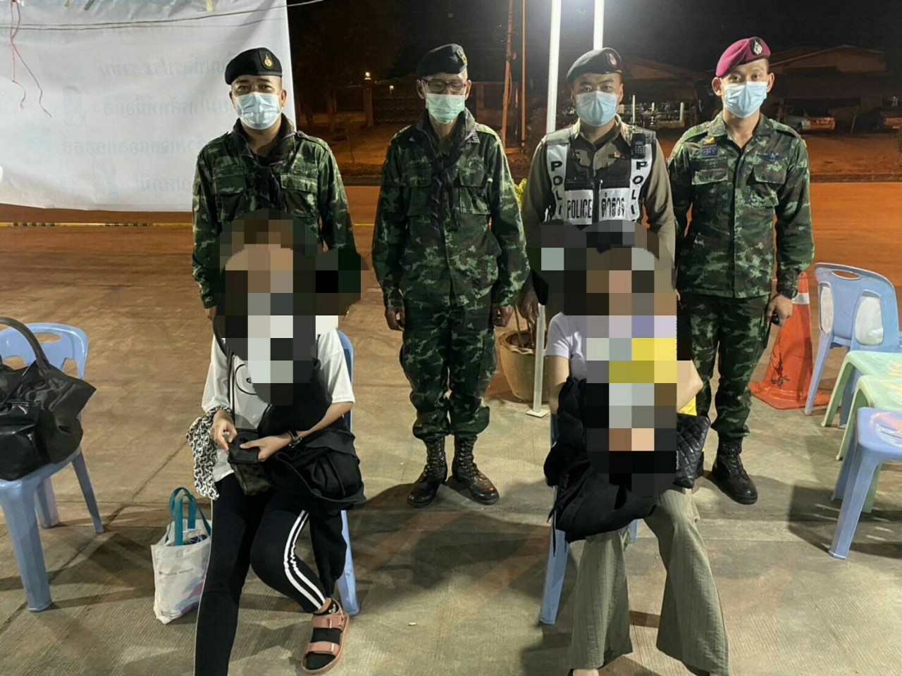 จ.ตากจับ 4 สาวไทยลักลอบข้ามแดนทำงานคาสิโน  ก่อนนำกักตัว Local Quarantine ป้องกันโควิด 19