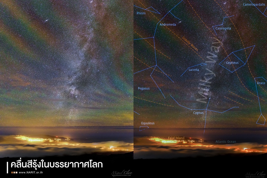 ว้าว!ท้องฟ้าหมู่เกาะอะโซร์ส งดงามเหมือนภาพฝัน