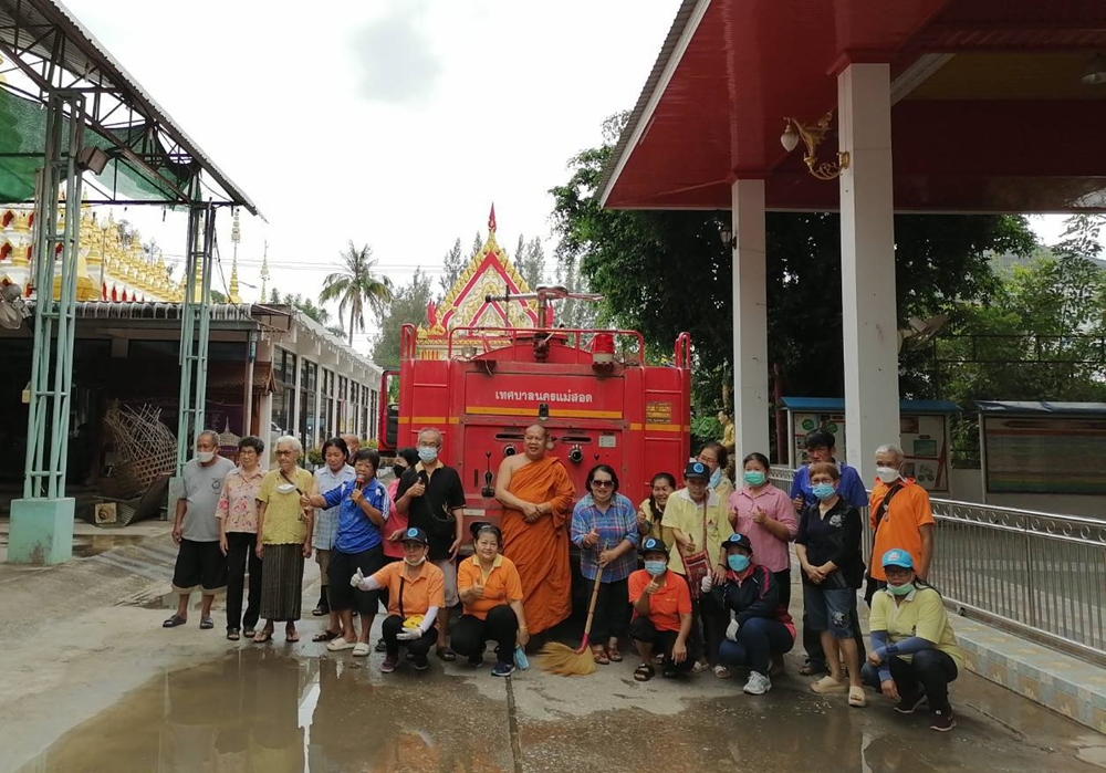 ทน.แม่สอด-วัด-ชุมชนมณีไพรสณฑ์-เอกชน ร่วมโครงการ  "วัด ประชารัฐ สร้างสุข"