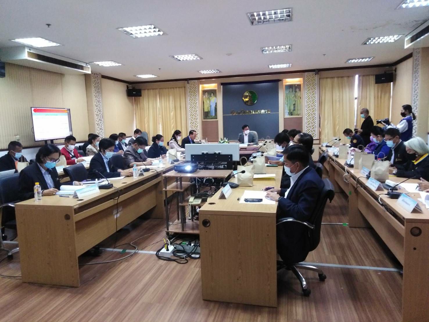 จังหวัดหนองคาย ประชุมคณะอนุกรรมการพัฒนาแรงงาน และประสานงานการฝึกอาชีพจังหวัดหนองคาย (กพร.ปจ.) 