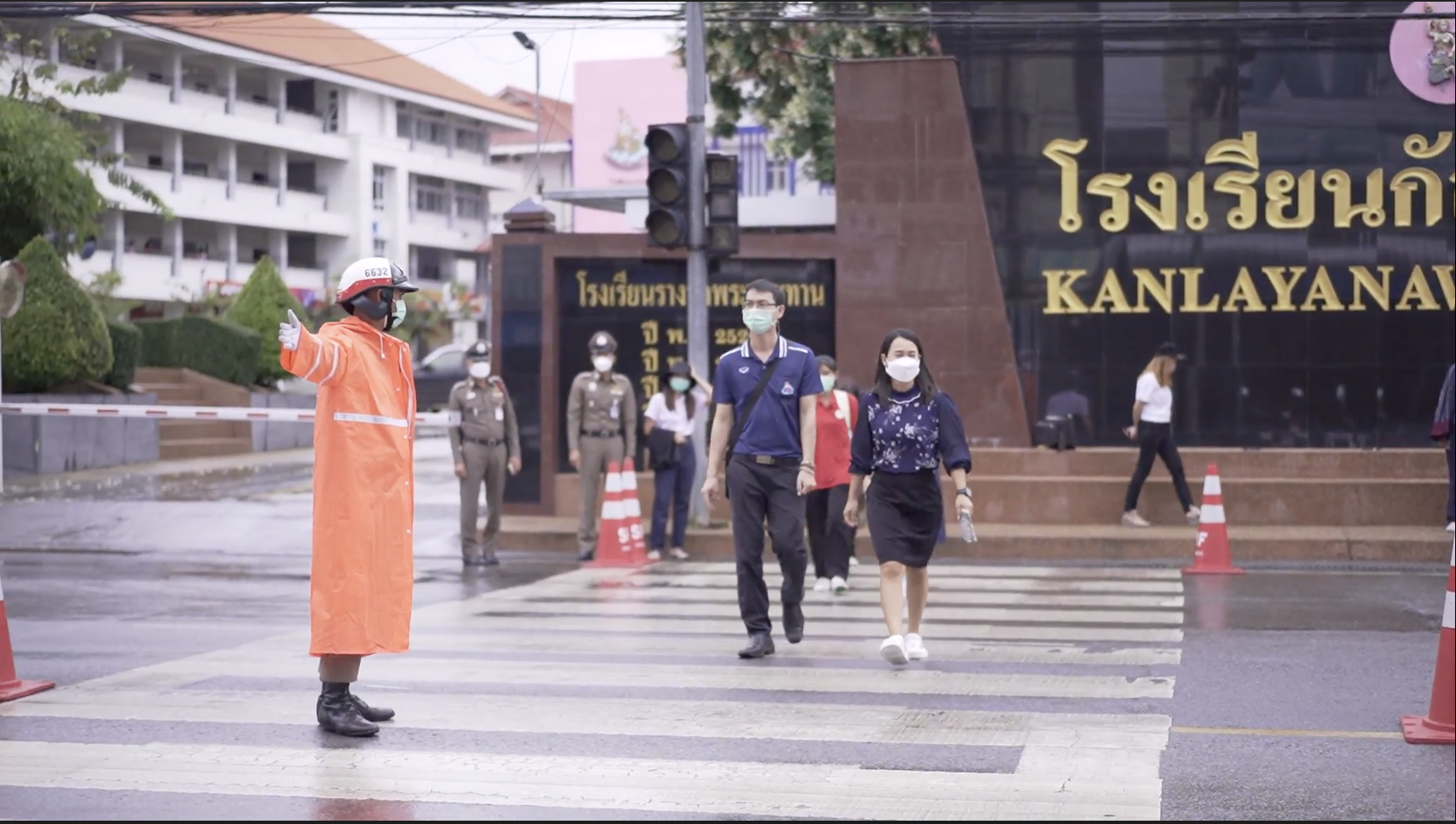 "สสส."ลงพื้นที่ติดตามความปลอดภัยทางม้าลายหน้าโรงเรียน จ.ขอนแก่น 