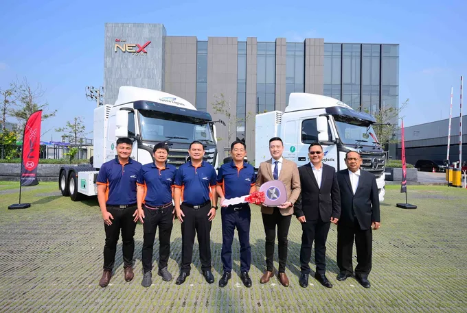 NEX พร้อมส่งมอบ EV Tractors ให้ Yusen Food Supply Chain  ขนส่ง-กระจายสินค้าอาหารชั้นนำด้วยพลังงานสะอาด 100%