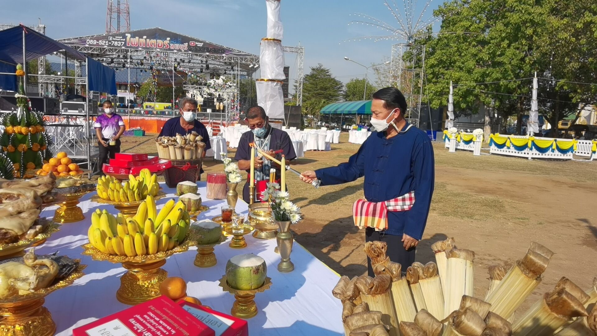 รอง ผวจ.สิงห์บุรี เป็นประธานเปิดงาน “ประเพณีกำฟ้า” สืบสานตำนานประเพณีท้องถิ่นของชาวไทยพวน