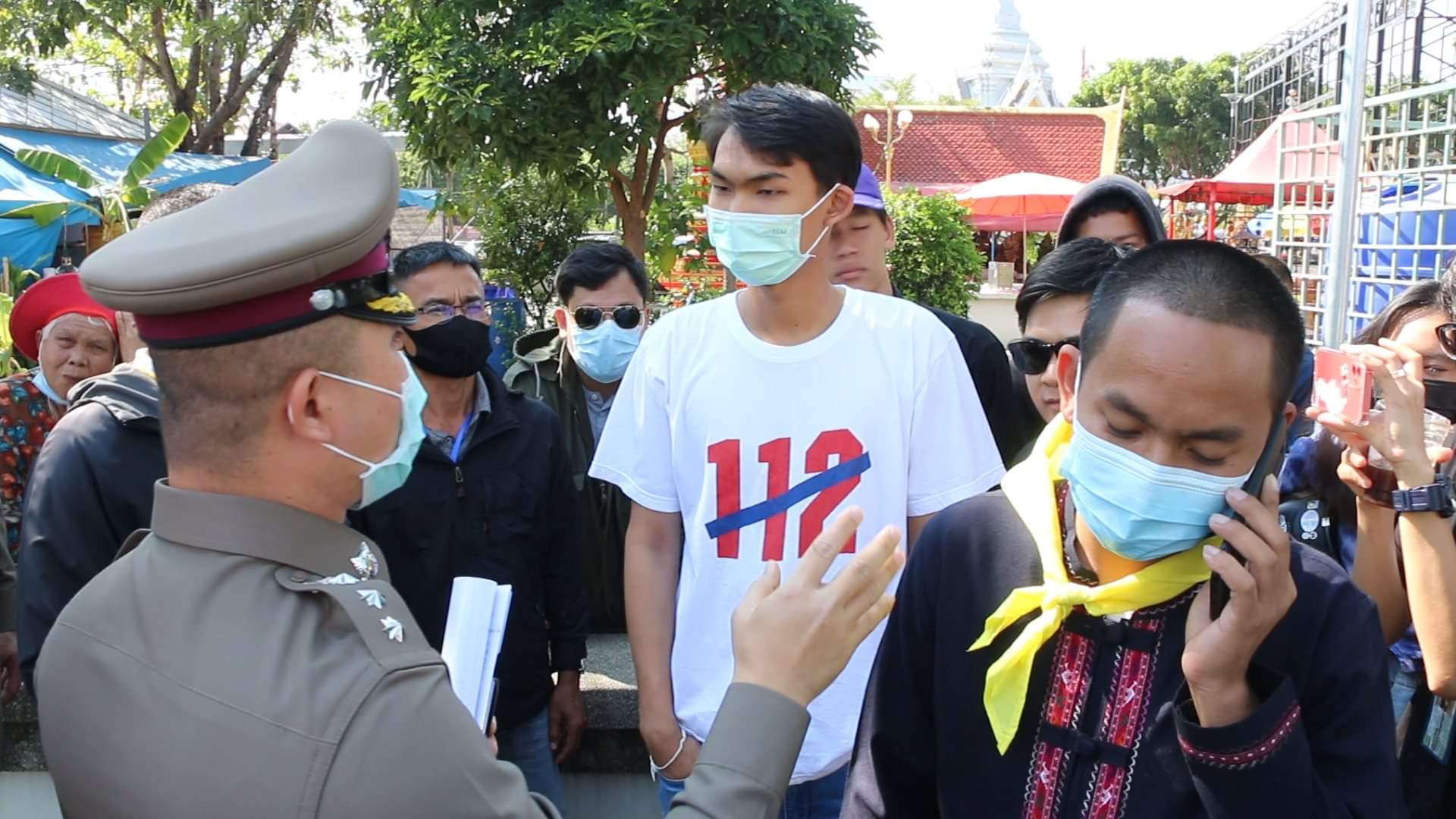 "คณะราษฎรขอนแก่น" เตรียมเดินขบวนช่วงเย็น เรียกร้องปล่อยตัวแกนนำคณะราษฎร