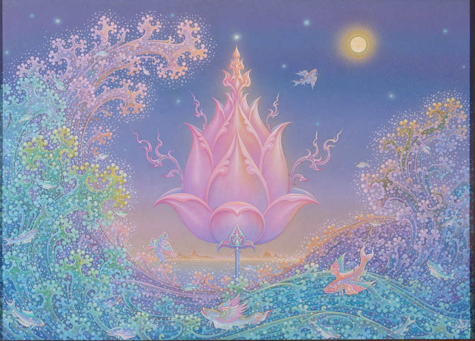 จิตพระอริยะ หรือ บัวทิพย์ โดย เฉลิมชัย โฆษิตพิพัฒน์