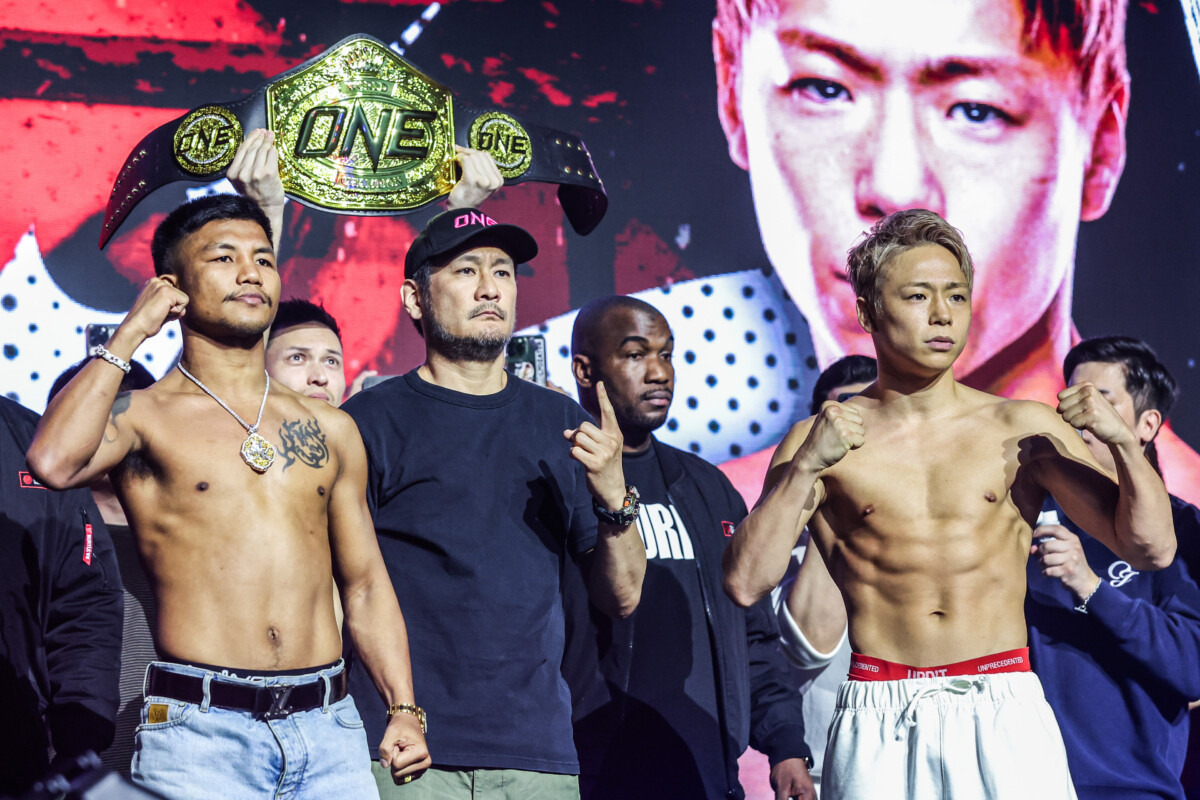 วันนี้โลกเดือด! "รถถัง" รีแมตช์ "ทาเครุ" ศึกชิงแชมป์ ONE ซามูไร 1 พร้อมช่องทางดูสด