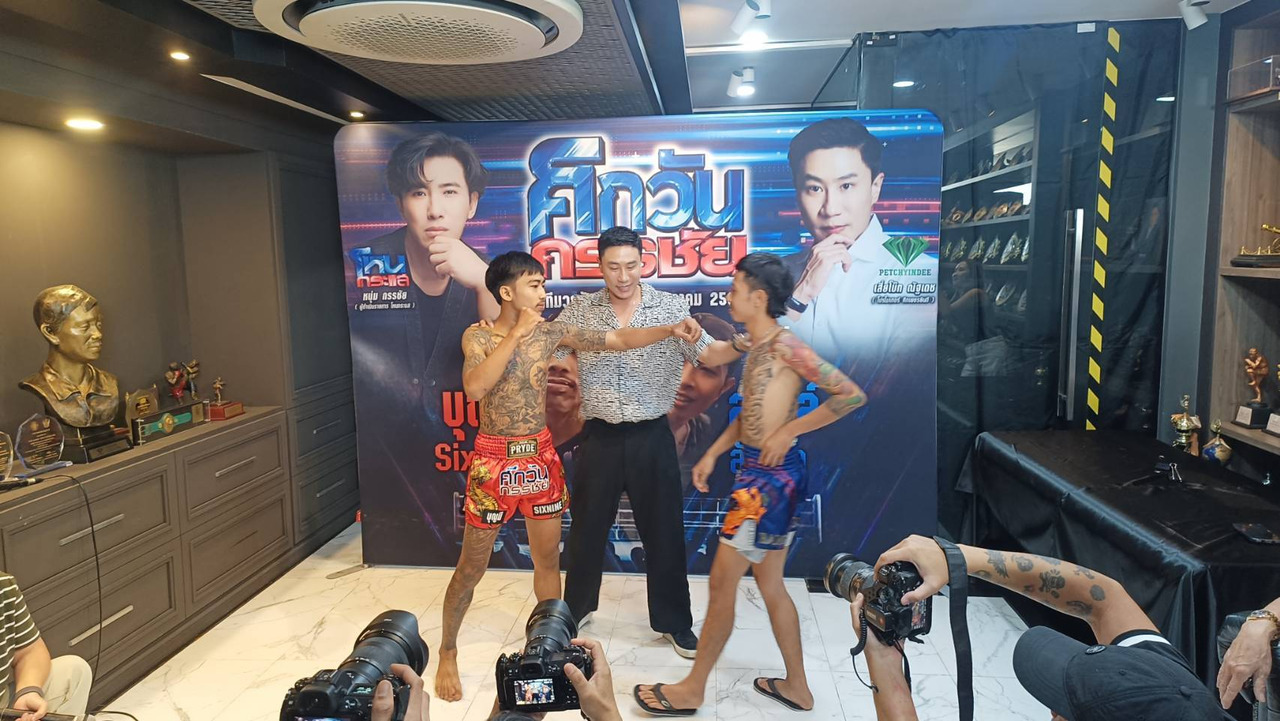 เกือบฟาดปากก่อนขึ้นชก! "บุญมี - สไนล์" โต้เดือดเรื่องกติกาต่อย "ศึกวันกรรชัย"