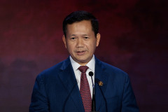 นายฮุน มาเนต นายกรัฐมนตรีคนใหม่ของกัมพูชา (Photo : AFP)