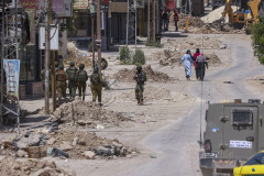 ทหารอิสราเอลบุกเขตเวสต์แบงก์ (Photo : AFP)