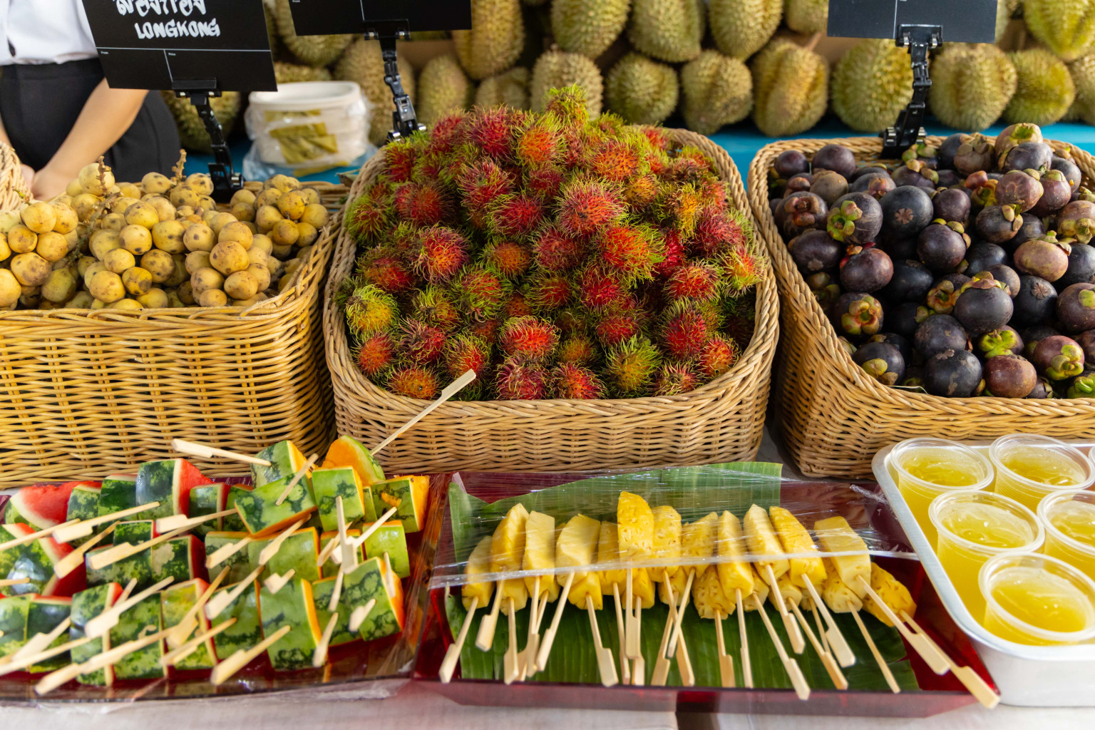 ผลไม้อื่นๆ ในในบุฟเฟต์