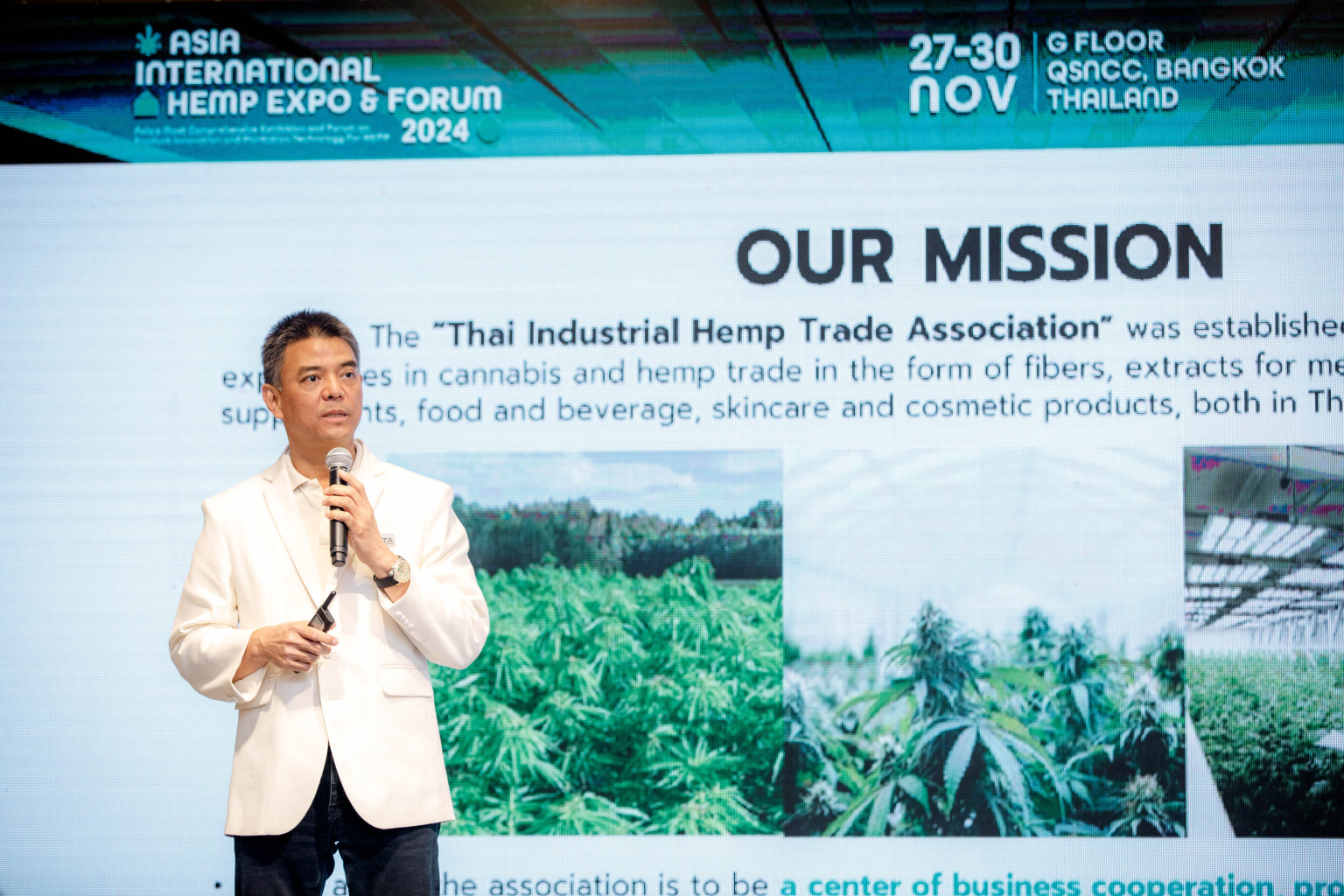 ‘Asia International Hemp Expo 2024’ ดันมาตรฐานคุณภาพวัตถุดิบไทย ชิงตลาด