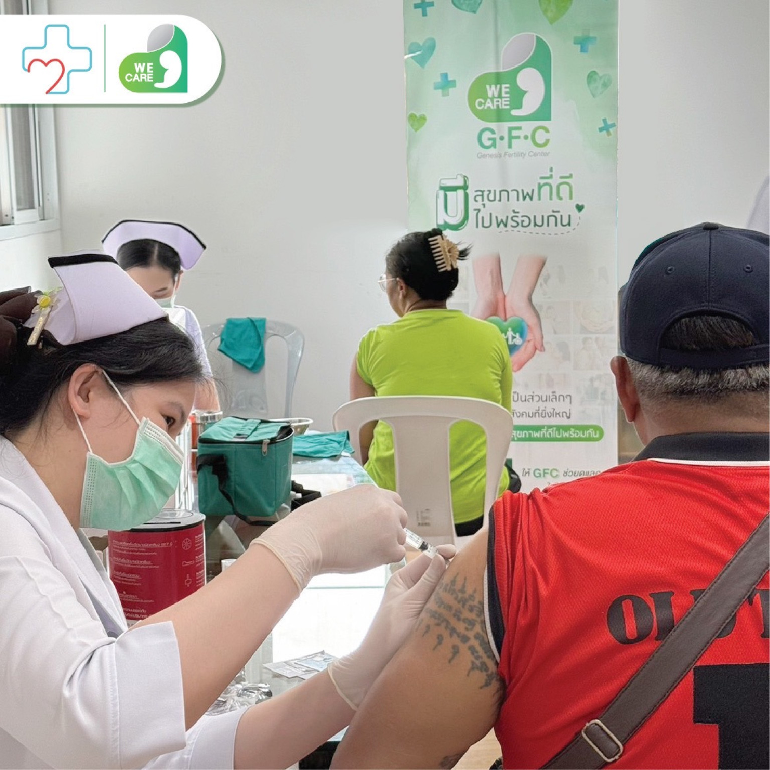 GFC and Areerak Clinic Bring Hepatitis B Vaccine to Khlong Toei Community