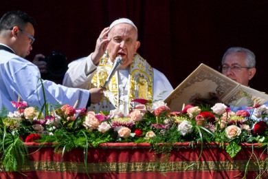 สันตะปาปาฟรานซิส ประมุขคริสตจักรนิกายโรมันคาทอลิก (Photo : AFP)