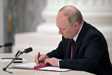 ประธานาธิบดีวลาดิเมียร์ ปูติน ผู้นำรัสเซีย (Photo : AFP)