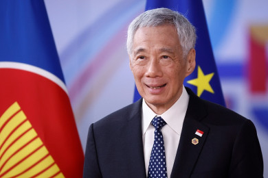 นายลี เซียนลุง นายกรัฐมนตรีสิงคโปร์ (Photo : AFP)