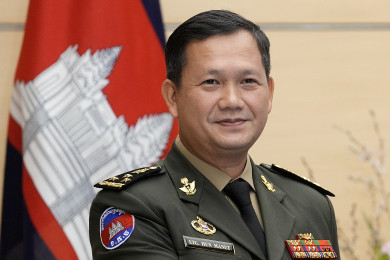 พล.อ.ฮุน มาเนต (Photo : AFP)