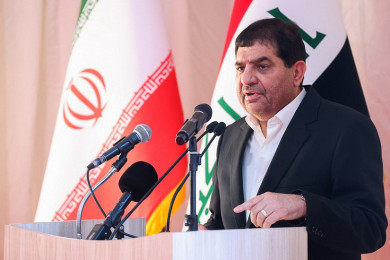 นายโมฮัมหมัด ม็อคห์เบอร์ รองประธานาธิบดีอิหร่าน ซึ่งจะดำรงตำแหน่งประธานาธิบดีอิหร่านเป็นการชั่วคราว (Photo : AFP)