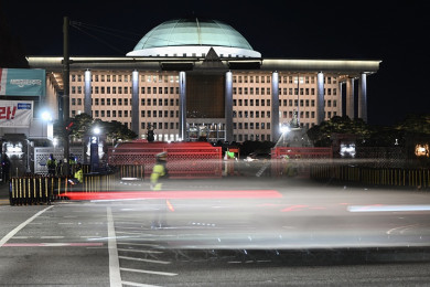 ทำเนียบประธานาธิบดีเกาหลีใต้ ในกรุงโซล (Photo : AFP)