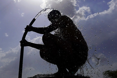 สภาพอากาศที่ร้อนจัดในประเทศแห่งหนึ่งในปี 2024 (พ.ศ. 2567) นี้ (Photo : AFP)